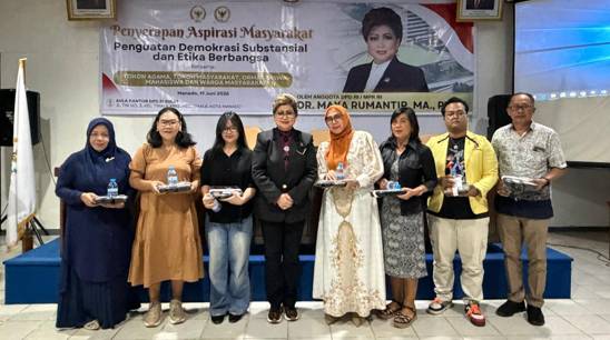 Maya Rumantir: Masyarakat Perlu Ketahui Bagaimana Berdemokrasi Secara Substansial dan Etika Berbangsa