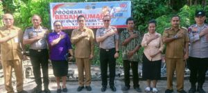 Tangis Haru Iringi Peletakan Batu Pertama Bedah Rumah, Hengky Honandar dan Kapolres Bitung Hadirkan Harapan Baru bagi Keluarga Suhadad