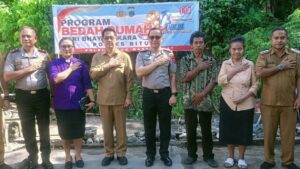 Tangis Haru Iringi Peletakan Batu Pertama Bedah Rumah, Hengky Honandar dan Kapolres Bitung Hadirkan Harapan Baru bagi Keluarga Suhadad