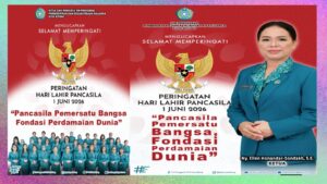 Hari Lahir Pancasila 2026, Ellen Honandar Sondakh Ajak Warga Bitung Perkuat Persatuan dari Keluarga
