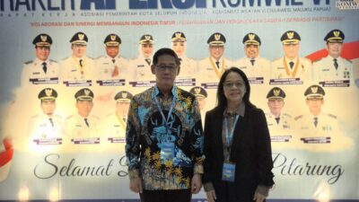 Wali Kota Hengky Honandar Hadiri Gala Dinner Raker APEKSI Komwil VI, Perkuat Kolaborasi Antar Kota di Indonesia Timur