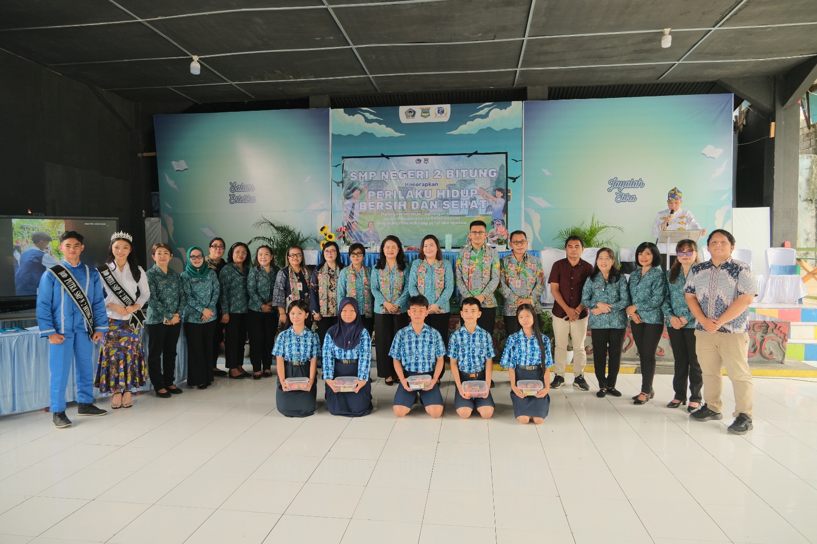 SMP Negeri 2 Bitung Jadi Sorotan Penilaian PHBS, TP PKK Dorong Budaya Hidup Sehat Sejak Dini
