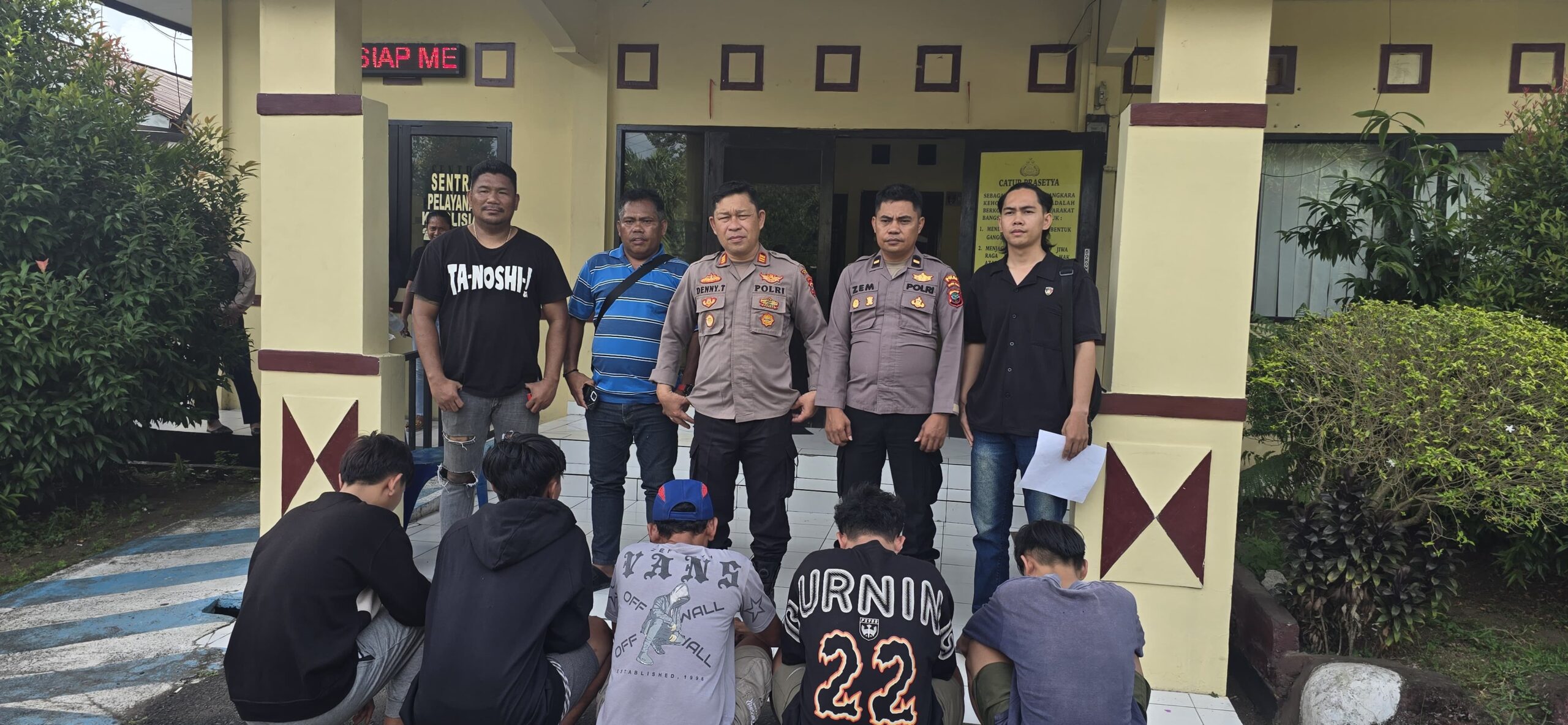 Bobol Aset Akademi Perikanan Bitung! Komplotan Pencuri Mesin Tempel Yamaha 40 PK Dibekuk Resmob Polsek Aertembaga