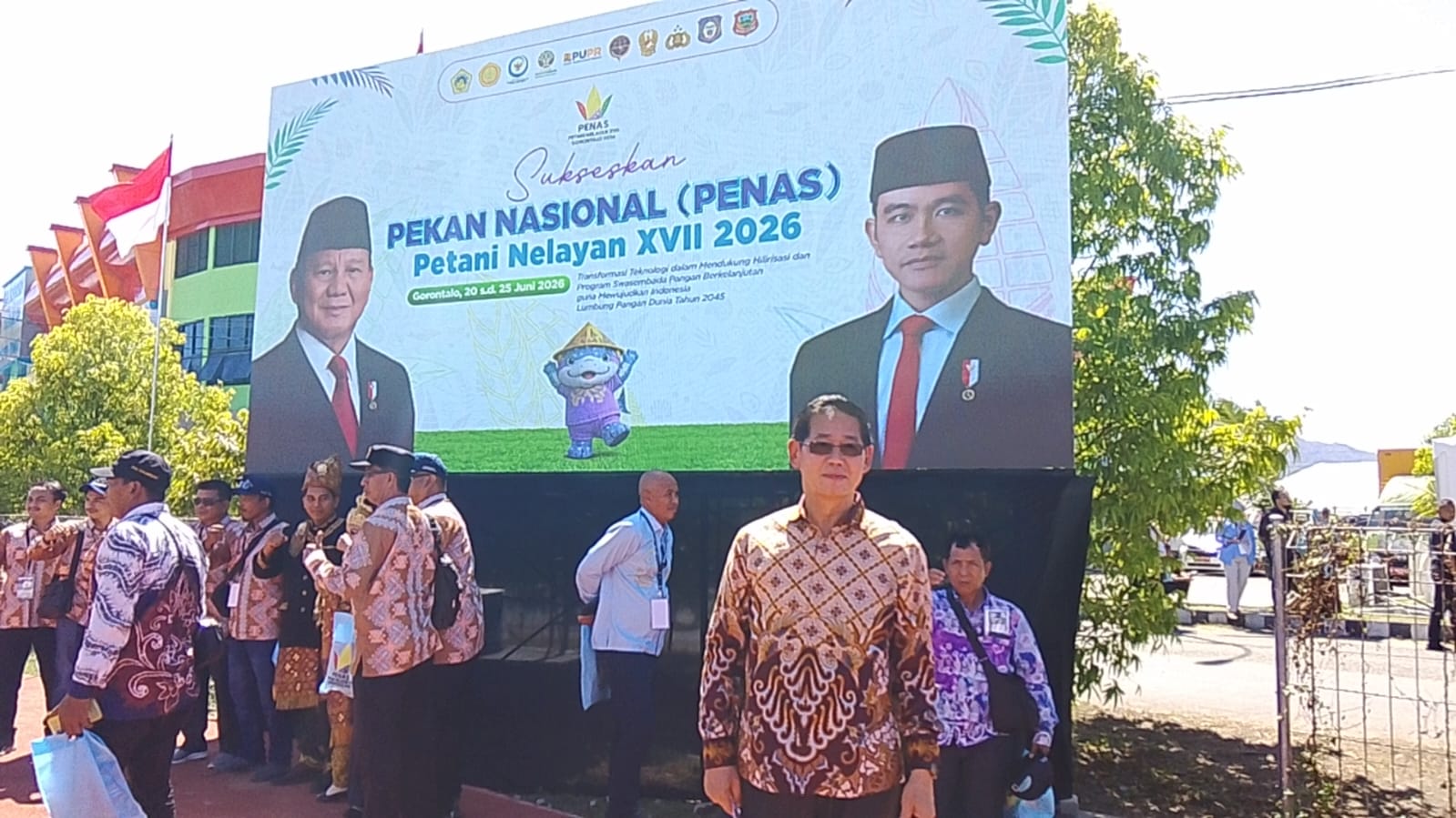 Hadiri Pembukaan PENAS XVII Bersama Wapres Gibran, Hengky Honandar Tegaskan Dukungan bagi Sektor Pertanian dan Perikanan