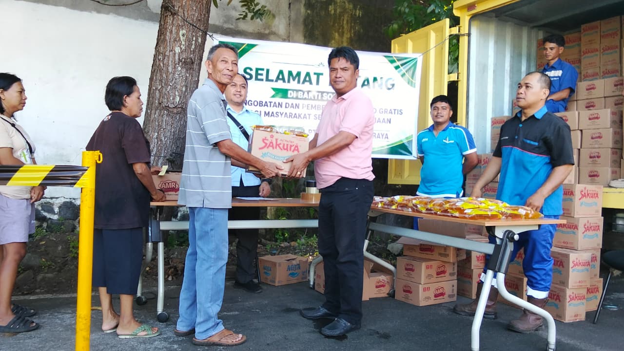 Heimans Kansil Puji Kepedulian PT Agro Makmur Raya, Hadirkan Bantuan Nyata untuk Warga