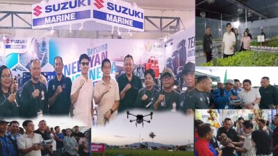 Drone Cerdas Jadi Magnet PENAS XVII, Wali Kota Hengky Honandar Dorong Modernisasi Pertanian Bitung