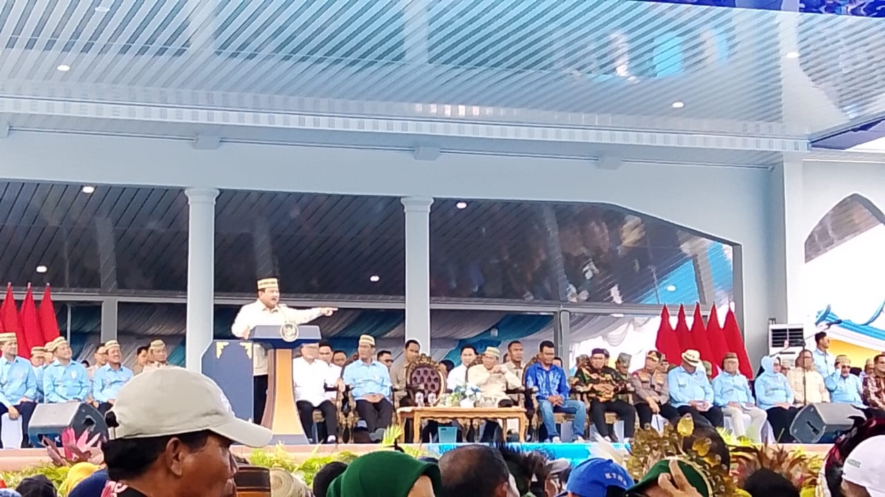 Prabowo: Petani dan Nelayan Penjaga Republik Sejak Kemerdekaan, Pesan Kuat Menggema di Puncak PENAS KTNA 2026