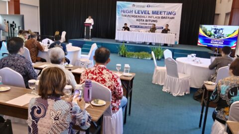 Wali Kota Hengky Honandar Buka High Level Meeting TPID 2026, Tegaskan Pengendalian Inflasi Kunci Ketahanan Pangan dan Pertumbuhan Ekonomi Bitung
