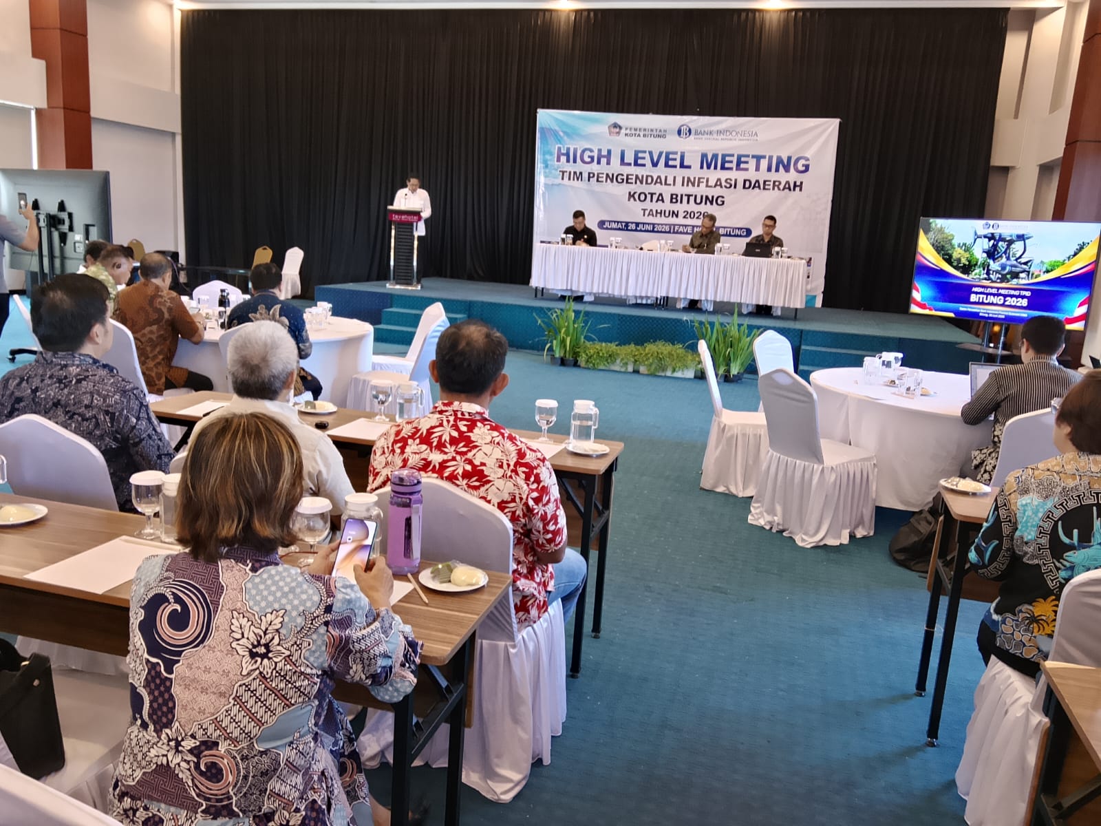 Wali Kota Hengky Honandar Buka High Level Meeting TPID 2026, Tegaskan Pengendalian Inflasi Kunci Ketahanan Pangan dan Pertumbuhan Ekonomi Bitung