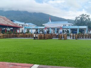 Pimpin Apel Kerja, Asisten II Jhon Michael Toar Sondakh Tegaskan Disiplin ASN, Kinerja dan Siaga Bencana