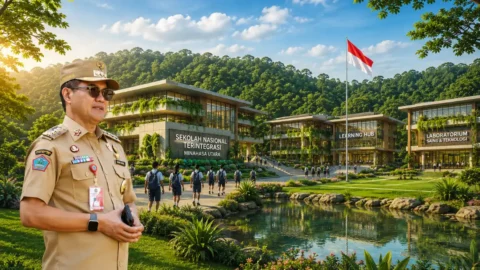 Lobi Senyap Joune Ganda, Minahasa Utara Segera Miliki Sekolah Nasional Terintegrasi