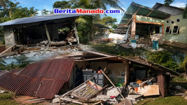 52 Rumah Rusak Berat di Kawio Usai Gempa M7,7, Berikut Daftar Lengkap Korban Terdampak