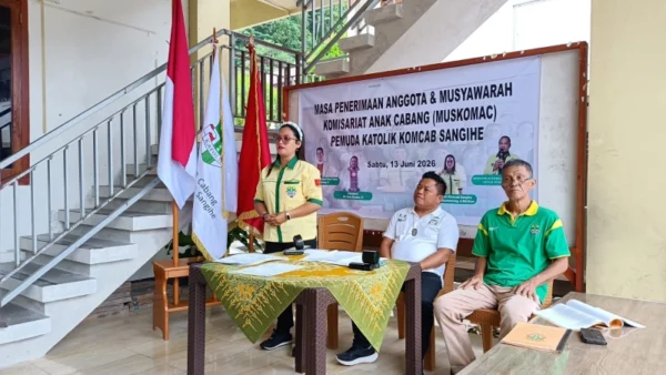 Pemuda Katolik Sangihe Gelar Mapenta dan Muskomac, Veronica Takaonselang: Bentuk Kader Pelopor Pelayanan