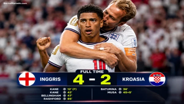 Inggris Tekuk Kroasia 4-2 di Piala Dunia 2026, Harry Kane dan Bellingham Menggila 8 Inggris Tekuk Kroasia 4-2 di Piala Dunia 2026, Harry Kane dan Bellingham Menggila