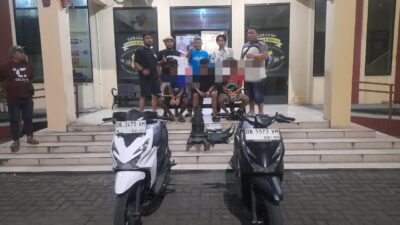 Tak Sampai 3 Hari! Resmob Polsek Maesa Bongkar Komplotan Curanmor, Tiga Pelaku dan Penadah Dibekuk, Motor Korban Berhasil Diselamatkan