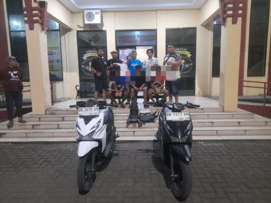 Tak Sampai 3 Hari! Resmob Polsek Maesa Bongkar Komplotan Curanmor, Tiga Pelaku dan Penadah Dibekuk, Motor Korban Berhasil Diselamatkan