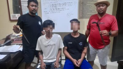 Tersinggung Ditegur, Kakak Beradik Nekat Tikam Warga, Tim Resmob Polsek Maesa Ringkus Pelaku Kurang dari 24 Jam