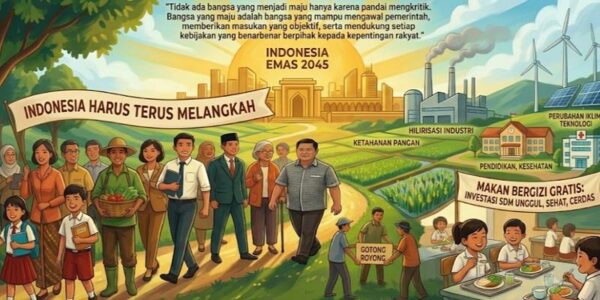 LBH PP Gerakan Kristiani Indonesia Raya mengajak elemen bangsa aktif mengawal pembangunan nasional demi mewujudkan visi besar Indonesia Emas 2045, simak selengkapnya.