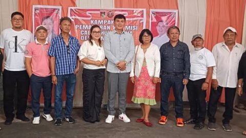 Kampanye Visi dan Misi, Jeftha Kereh: Bersama Masyarakat, Amongena Satu Pasti Maju