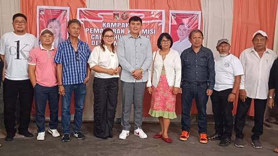 Kampanye Visi dan Misi, Jeftha Kereh: Bersama Masyarakat, Amongena Satu Pasti Maju