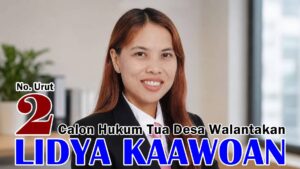 Figur Muda Lidya Kaawoan Siap Bawa Walantakan Menuju Era Baru