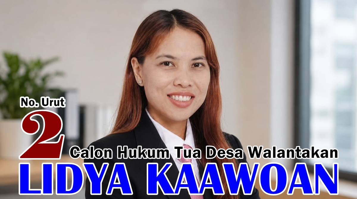 Figur Muda Lidya Kaawoan Siap Bawa Walantakan Menuju Era Baru