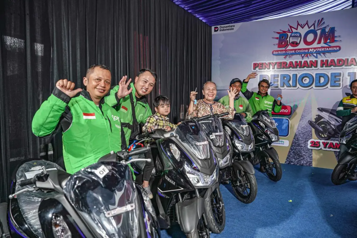 Pertamina Bagikan 25 Yamaha Lexi Gratis untuk Ojol, Ini Cara Ikut Program BOOM