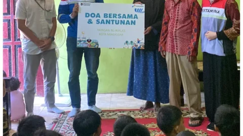 Peduli Anak Yatim, Pertamina Dukung Renovasi Asrama Putri Yayasan Al Ikhlas Makassar