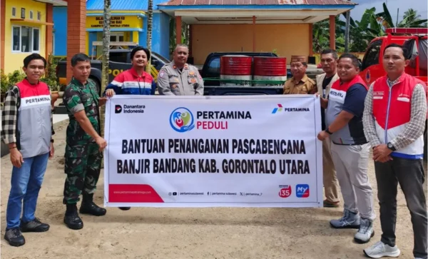 Bantu Korban Bencana, Pertamina Kirim 400 Liter Biosolar ke Gorontalo Utara