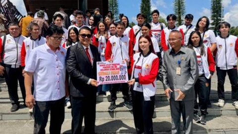 Dispora Minahasa Tuntaskan Bonus Porprov Senilai 2,8 Milyar