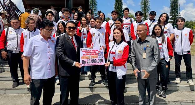 Dispora Minahasa Tuntaskan Bonus Porprov Senilai 2,8 Milyar
