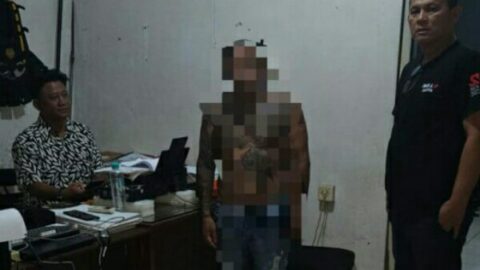 Pria Ludahi Perempuan Viral di Media Sosial, Polsek Tikala Bergerak Cepat