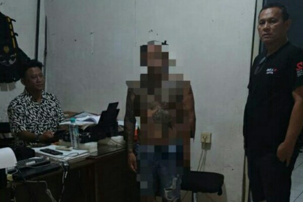 Pria Ludahi Perempuan Viral di Media Sosial, Polsek Tikala Bergerak Cepat