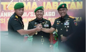 Mantan Wakil Inspektur Kopassus Yuri Elias Mamahi Resmi Jabat Danrem 131/Santiago