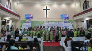 Suasana Rapat Koordinasi (Rakor) dengan Tuan Rumah WKI Wilayah Manado Mapanget Tumpa I, jemaat Karisma Buha.
