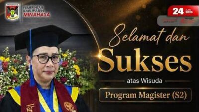 Raih Predikat Suma Cumlaude, Vanda Sarundajang Resmi Sandang Gelar Magister Administrasi Publik UNIMA