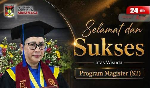Raih Predikat Suma Cumlaude, Vanda Sarundajang Resmi Sandang Gelar Magister Administrasi Publik UNIMA