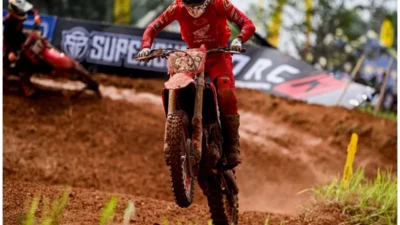 Valrossi Raih Podium Perdana Kejurnas MX2 2026 di Bekasi