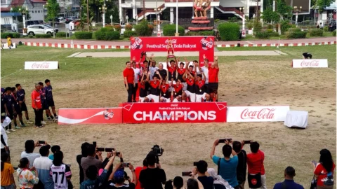 Festival Sepak Bola Rakyat di Manado Berakhir, Ratusan Talenta Muda Unjuk Kemampuan