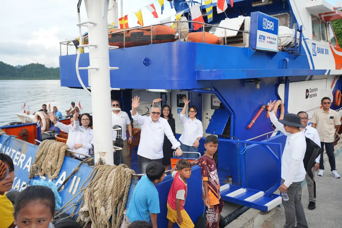 BRI dan Danantara Buktikan CX100, Teras Kapal Layani Warga Kepulauan