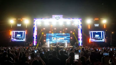 North Live Festival Vol.1 Pecah! Animo Penonton Luar Biasa Tidak Mampu Dibendung Hujan