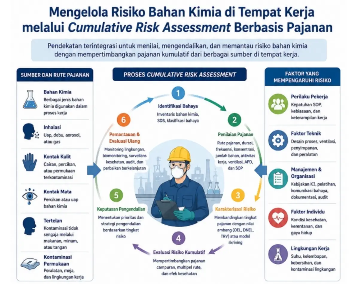 Kelompok 2 Doktoral IKM Unhas Ungkap Ancaman Bahan Kimia di Tempat Kerja