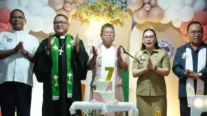 Vanda Sarundajang Ajak Jemaat GMIM Sinai Patmos Sea Perkuat Iman dan Kebersamaan