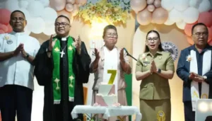 Vanda Sarundajang Ajak Jemaat GMIM Sinai Patmos Sea Perkuat Iman dan Kebersamaan