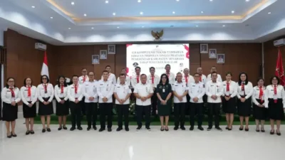 Bupati Robby Dondokambey Kawal Uji Kompetensi JPT Pratama