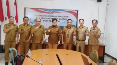 Reses ke Bappelitbangda Tomohon, Maya Rumantir: Maksimalkan Sumber Daya Keuangan Daerah