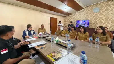 Maya Rumantir Bahas Misi Pembangunan Krusial di Bappelitbangda Minahasa