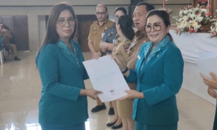 Pengurus PKK Desa se-Kabupaten Minahasa Resmi Dilantik