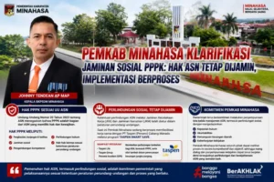 Pemkab Minahasa Tegaskan Hak Jaminan Sosial PPPK Tetap Dijamin, Implementasi Bertahap