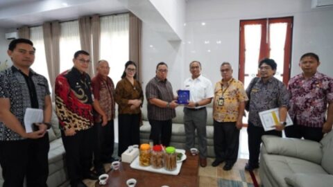 Robby Dondokambey Terima Audiensi KPP Pratama Bitung, Bahas Optimalisasi Penerimaan Pajak